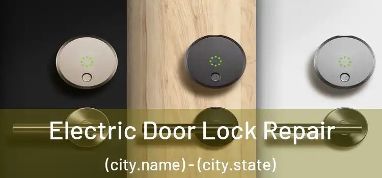 Electric Door Lock Repair (city.name) - (city.state)
